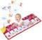 Klaviermatte Tanzmatte für Kinder Piano Matte Baby Spielzeug ab 1 Jahr Tanzmatte Klaviermatte, kinderspielzeug ab 1 2 3 4 Jahr Mädchen, Geschenk Mädchen Junge Weihnachts Geburtstag