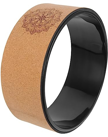 Abaodam Ruota Yoga in Plastica Multifunzionale per Massaggio Schiena, Accessorio Sportivo Portatile per Esercizi di Stretching e Rilassamento Lombare