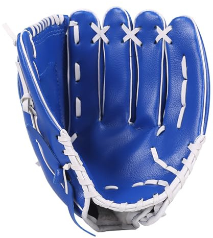 Acouto 10,5/11,5 Tums Basebollhandske för Vänster Hand Konserveringskomfort för Fickan den Mjuka Slitstarka Djupen Hjälper Till på Material Handled Baseballhandskar Basebollhandskar för Vänster