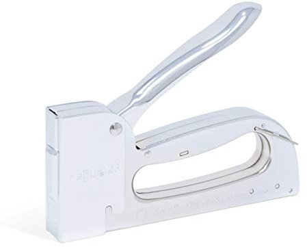 REGUR 23 Handtacker - präziser Profi-Tacker zur Befestigung von Stoffen, Polsterarbeiten, Holz-Etikettierung u.v.m.