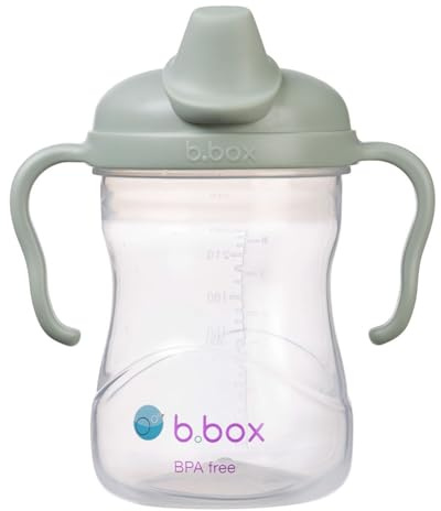 b.box Bicchiere con Beccuccio per Bambini | Tazza di Transizione al Bicchiere | A Prova di Perdite | Lavabile in Lavastoviglie | 240 ml