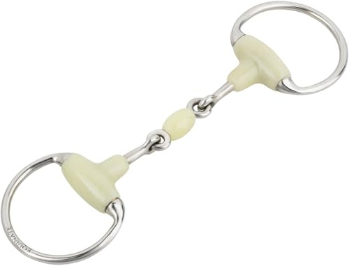 Equinate Mordida de cabeza de oliva con sabor a manzana, 18 mm, doble rotura, 12,5 cm, dentadura anatómica con acción suave, grabado con láser