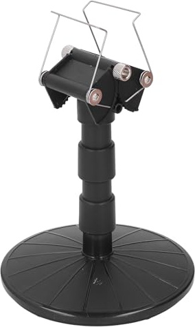 Adjustable Height Turn Table ABS Painting Stand Rotating Spraying Rack for Spraying Stable Lifting Spray Paint Stand for Car Body Model Airbrushing