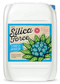 Xpert Nutrients Silica Force – stressreducerande, kiseltillägg, silikontillsats, friska stjälkar och gröna blad, universellt flytande näringsämne för starka växter (20L)