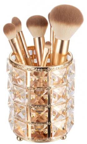 AIOUHMYM Kristall Make Up Pinsel Halter