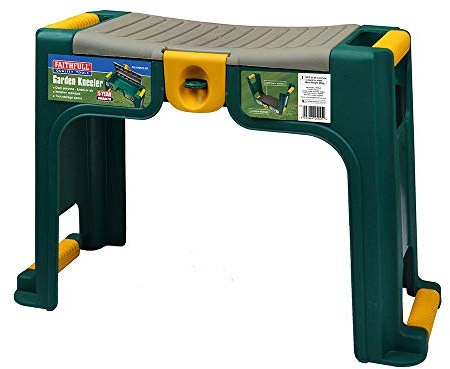 Faithfull FAIKNEELER Garden Kneeler Stool with Storage
