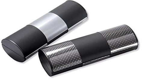 Logic3 Logic 14103C Magic-Etui für Brillen mittellang, bicolor mit Farbwechsel im Carbon-Look