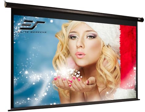 Motorized Projector Screen 180-INCH, Elite Screens Spectrum Swift-RC1 Remote, Electric Projection Screen Movie Home Theater Gaming 4K/8K, ELECTRIC180H2