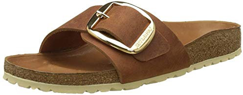 BIRKENSTOCK Madrid Big Buckle Cognac HEX Fettleder