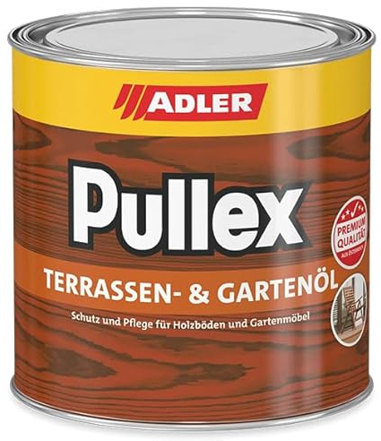 ADLER Pullex Terrassen- und Gartenöl Adler Standard Teak 50319 lasierend 375 ml