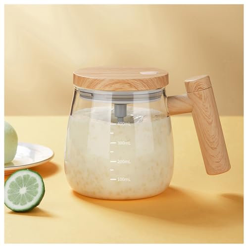 Taza autoagitable, taza de mezcla eléctrica, taza de café autoagitable, taza de café giratoria de oficina en casa, taza de agitación de viaje adecuada para café/leche/proteína en polvo