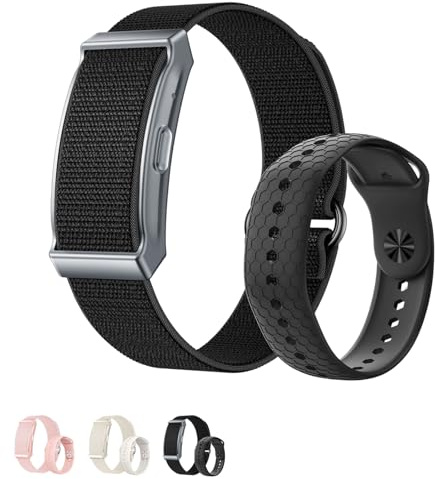 Ahalar Smart Fitness Band, Braccialetto Fitness Tracker Per Uomo E Donna, Contapassi, Cardiofrequenzimetro, Tracker Di Attività Con Conteggio Di Passi, Compatibile Con Telefoni Android E IOS (c)