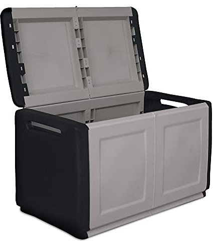 Art Plast Baule portatutto da esterno, in plastica, nero/antracite