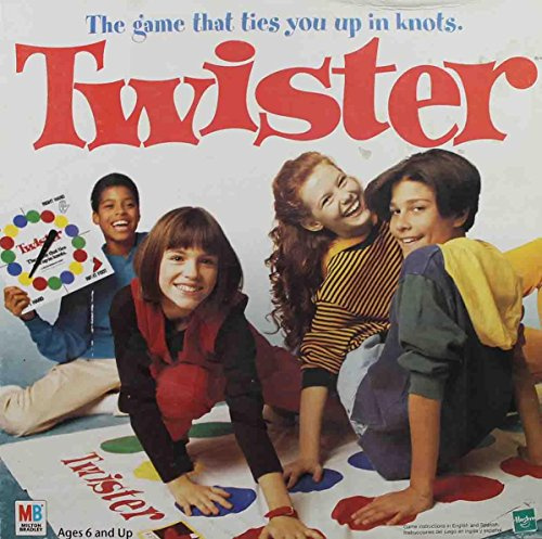 Hasbro Twister 1998 Edition Board Game for Family, Age 6+