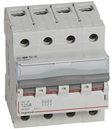 Interrupteur-sectionneur DX³-IS 4P 400V~ - 125A - 4 modules