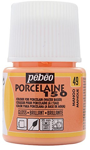 Pebeo Porcelaine 150, China Paint, 45 ml Bottle - Mango