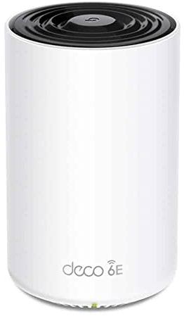TP-Link Deco XE75 Pro AXE5400 Whole Home Tri-Band Wi-Fi 6E, 8K, Add on Single Unit for All WiFi 7/6/5 Deco Mesh Pack for Extended Coverage Requirement, AI-Driven, HomeShield Security, Works with Alexa