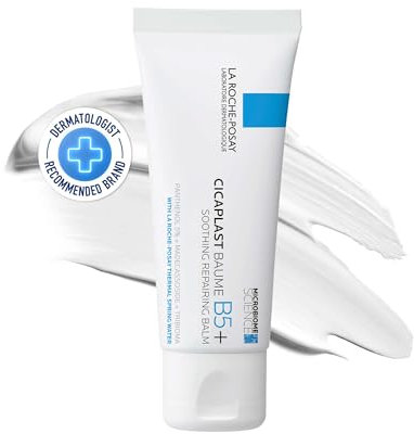 La Roche Posay Bálsamo Calmante Reparador, Alivia la Piel Irritada, Reduce Marcas, Enriquecido con vitamina B5+y Manteca de Karité, Para Piel Sensible, Ciclaplast Baume B5+, 40 ml