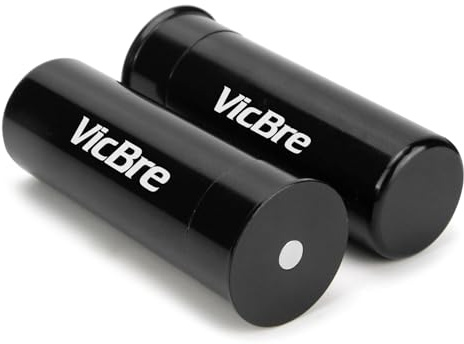 VicBre Cartuchos Falsos Tapón a presión Aliviamuelle para Escopeta Calibre 12 (Pack of 2 Piezas)