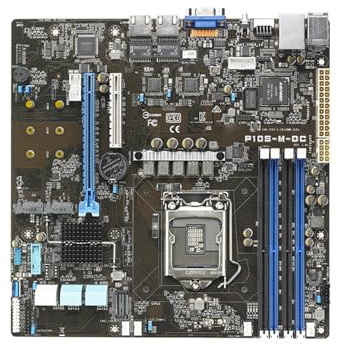 Spelmoderkort ﻿Fit For ASUS P10S-M-DC Moderkort LGA1151 Intel C232 Chipset stöd E3-1200 v6 v5 CPU DDR4 16GB USB 3.1 U ATX 2xM.2
