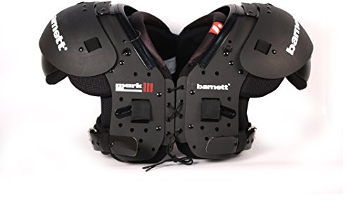 Mark III American Football Schulterschutz Profi, schwarz S