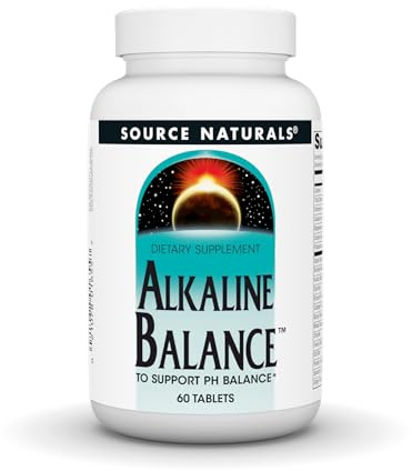 Source Naturals Alkaline Balance, to Support PH Balance*, 60 Tablets