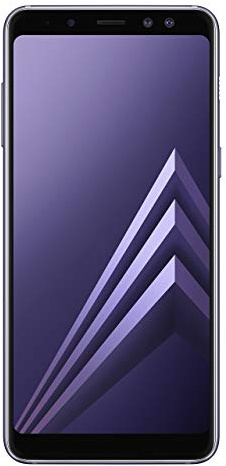 Samsung Galaxy A8 (2018) 32GB 5.6in 16MP SIM-Free Smartphone in Orchid Grey (Renewed)