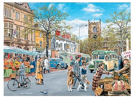 Relish - Dementia Jigsaw Puzzles for Adults, 35 Piece Autumn Market Puzzle - Activities & Gifts for Elderly People with Alzheimer's