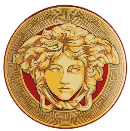 Versace Medusa Amplified Golden Coin brödtallrik 17 cm