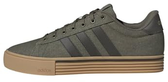 adidas Men's Daily 4.0, Olive Strata/Shadow Olive/Gum, 9.5