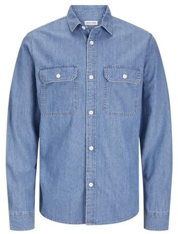 JACK & JONES Chemise en Denim Chemise en Denim Comfort Fit