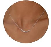 SIXDUTON damhalsband med CZ-hänge, allergivänligt, 14K guldpläterad halskedja för kvinnor, elegant choker justerbart smycke högkvalitativt modesmycke presentidé, Einheitsgröße, Koppar, Ingen ädelsten