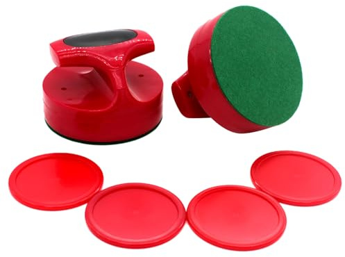 94 mm Air Table Hockey Gamepook 4 Pack Air Hockey Paddle e Puck Table Hockey Pusher Set