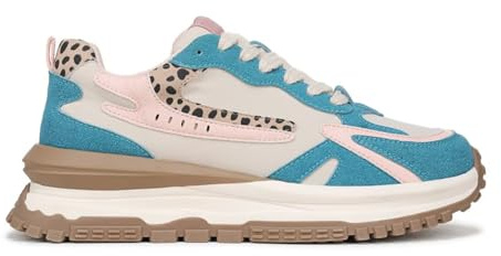 Blowfish Malibu Damen Vegane Bunte Leo Schnürschuhe Chunky Plateau Damen Turnschuhe