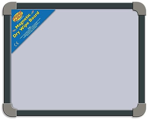 A4 Magnetic Whiteboard with Durable Frame - Versatile Mini Board for Office, Home, and Education - 30 x 25cm