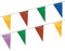 Esmeyer - PAPSTAR Wimpelkette, 20 m lang, Bunte Banner, Girlanden und Konfetti, Mehrfarbig (374-2769)