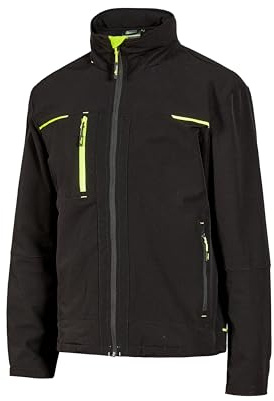 U-Power - Veste de travail noire PLUTON M Noir