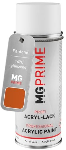 MG PRIME Pantone 167C Orange Spraydose 400 ml glänzend schnelltrocknend
