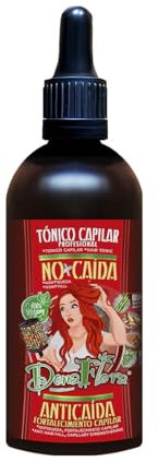DONA FLORA - Tonico Capillare Anti-Caduta NO+Caduta - 100ml - Rafforza e Stimola la Crescita dei Capelli