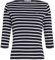 Tommy Hilfiger Damen Langarmshirt New Cody Slim U-Boot-Ausschnitt, Mehrfarbig (Nos Breton Desert Sky/Ecru), XL