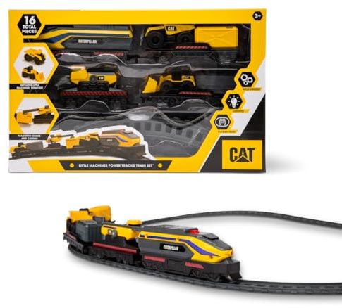 ODS Gato, Pista, Tren con Locomotora y Vagones, ETA Recomendada +3 Años, 45810