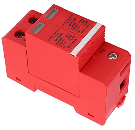 Protecteur de surtension domestique 2P/3P 60KA 35mm protecteur de rail DIN avec fenêtre d'affichage de l'état de fonctionnement, parafoudre 1000V dispositif de protection basse tension,SNYE-60(3P)(2p)