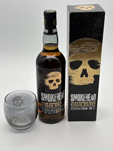 SMOKEHEAD | Islay Single Malt Whisky + Tumbler Set | 40% vol. | 0,7l