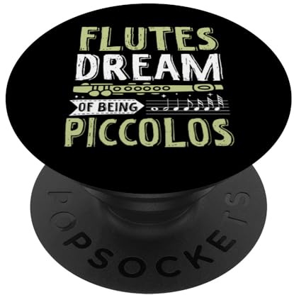 Flauti Sogno di Essere Piccolos PopSockets PopGrip Adesivo