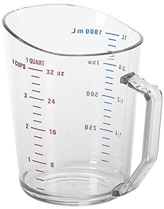 Cambro Measure Cup 1 Quart Clear (100MCCW135)