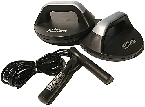 Elite Sportz Push Up Bars - You Will Feel Less Wrist Pain Than When Doing Normal Pushups. Very Sturdy and Won’t Slide Around