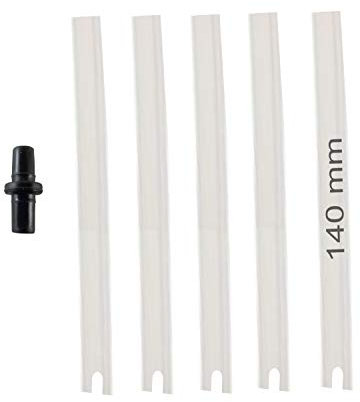 Renz Kit de tubes d'aspiration du lait avec embout compatible avec carafes Saeco Minuto Moltio Gran Baristo