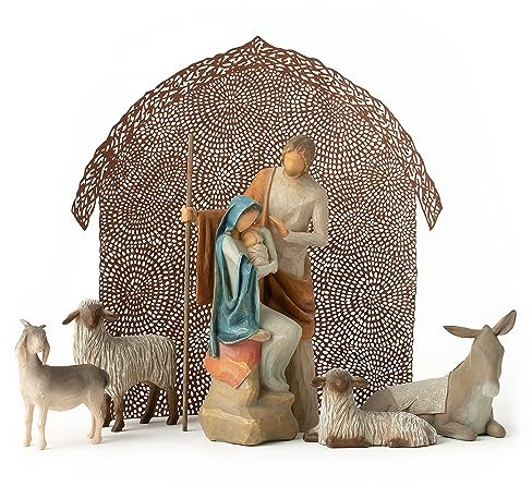 Willow Tree The Holy Family Complete Small-Scale 6-Piece Nativity Set
