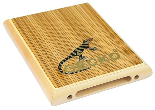 Travel Cajon Box Drum, Wooden Percussion Musical Instrument, Basic Cajon with Adjustable Strings and a Carrying Bag.