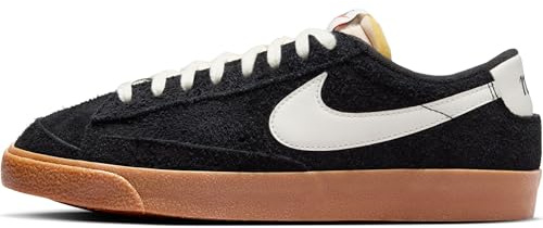 Nike Femme W Blazer Low '77 VNTG Sneaker, Black/Sail-Gum Med Brown-Black, 38 EU